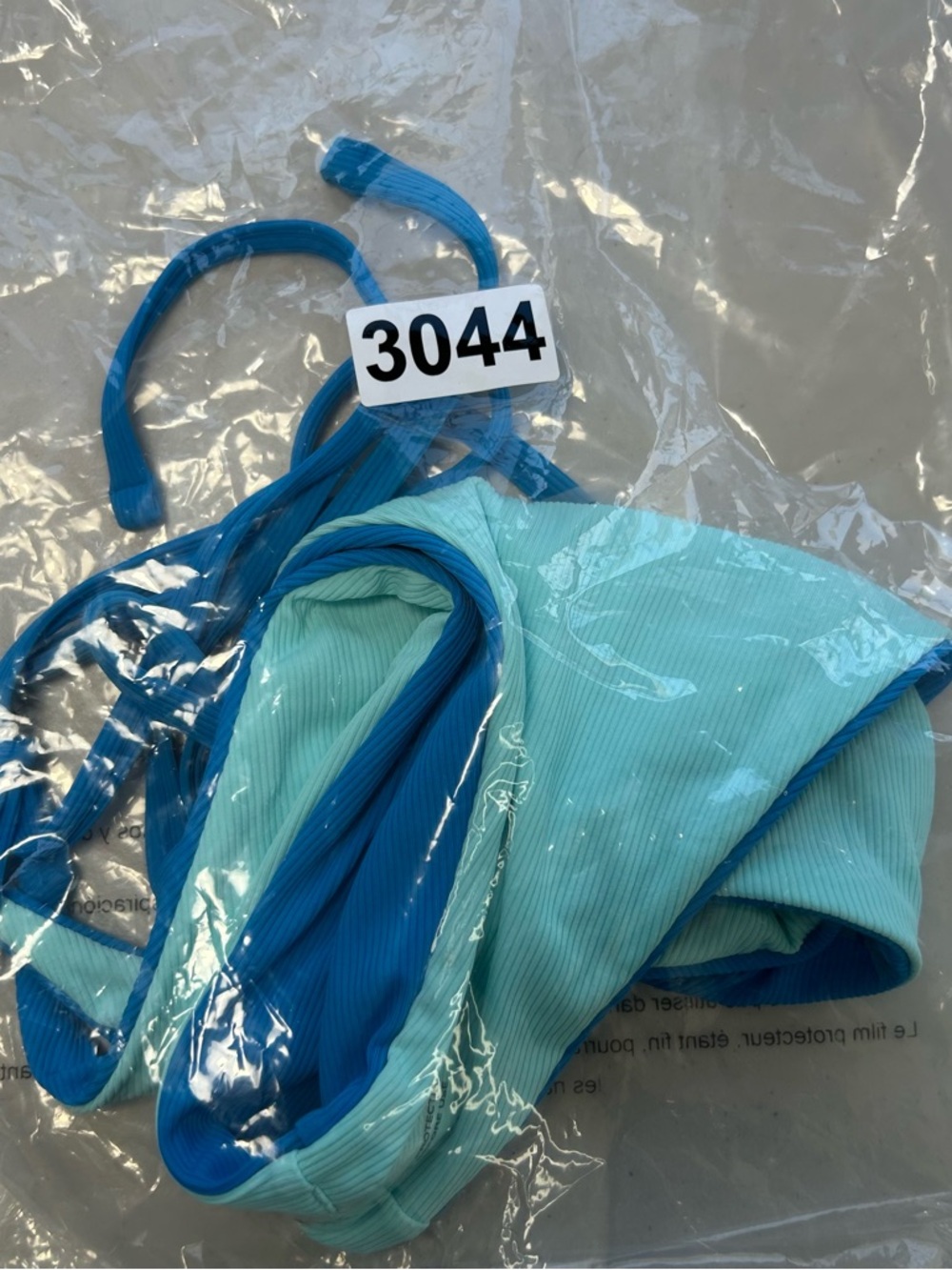 Berlook Blue Bikini Bottom Large Reversible New - Picture 8 of 10